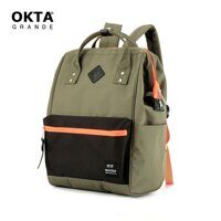 Рюкзак Okta Grande 9003 14" Army Green/Black, оливковый с черным