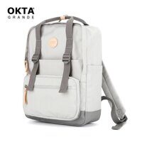 Рюкзак Okta Grande 1085B Vintage 14" Light Grey/Grey, светло серый с серым