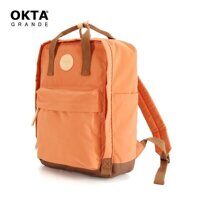 Рюкзак Okta Grande 1084M 14" Orange/Brown, оранжевый с коричневым