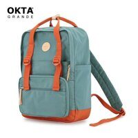 Рюкзак Okta Grande 1085B Vintage 14" Green/Red, зеленый с кирпично-красным